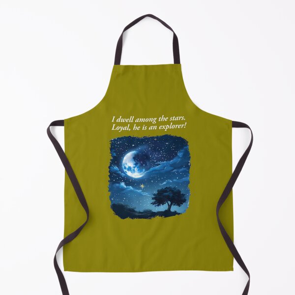 Item preview, "I dwell among the stars. Loyal, he is an explorer!" her love story design designed and sold by TR_fairydesigns.