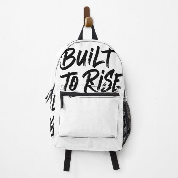 Item preview, Built to Rise – Modern Graffiti Brush Typography | Inspirational Quote designed and sold by Happyfreedom.