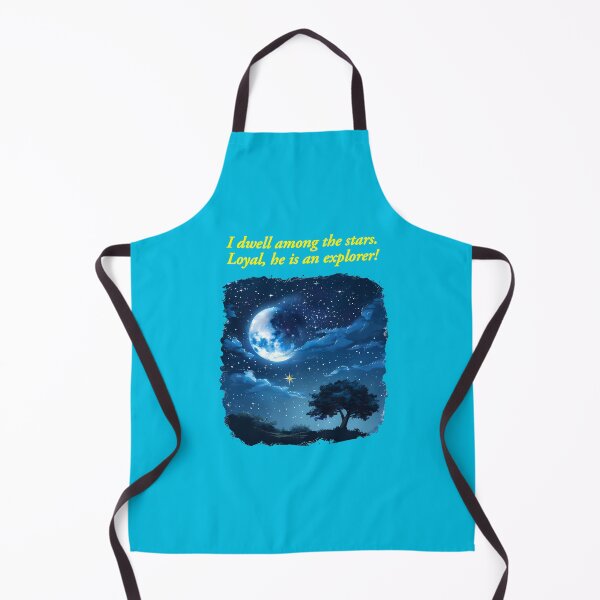 Item preview,  "I dwell among the stars. Loyal, he is an explorer!" her love story design designed and sold by TR_fairydesigns.