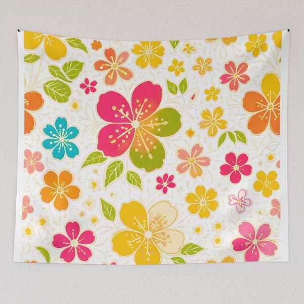 Item preview, Large flowers of different colors 1 designed and sold by Djscusa.