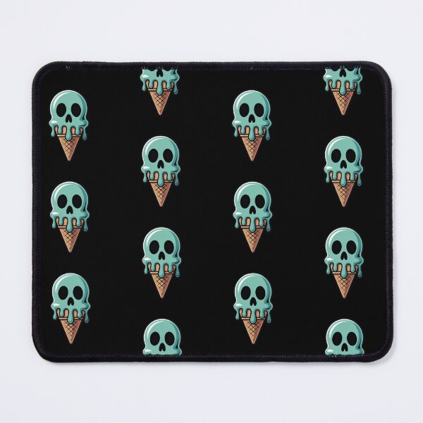 Item preview, Ice Cream Halloween Skull designed and sold by Prints-by-Olaf.
