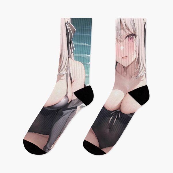 Item preview, Lily Spy Room Anime Girl Waifu Black Bikini Beach designed and sold by Raslbazola.