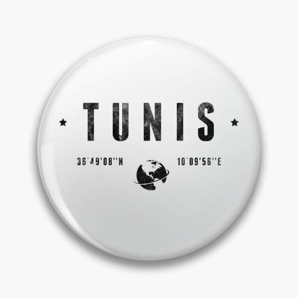 Item preview, Tunis Tunisia Global GPS Coordinates designed and sold by capricedefille.