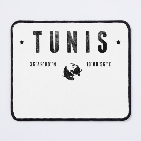 Item preview, Tunis Tunisia Global GPS Coordinates designed and sold by capricedefille.