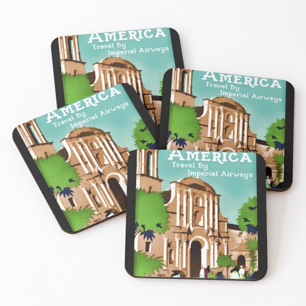 Item preview, Vintage South America Travel Poster | Imperial Airways Art Deco Style | Spanish Colonial Architecture & Cultural Richness designed and sold by artofuniverse.