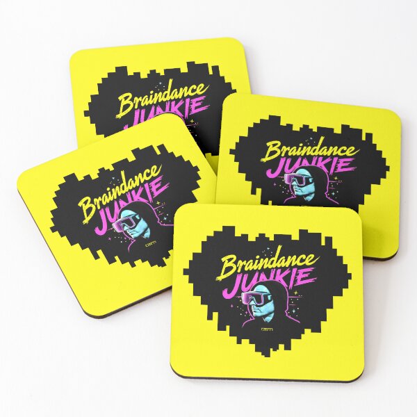 Item preview, Retro Braindance Pixel Heart - Funny Cyberpunk 2077 Gaming Merch Design (version 2) designed and sold by SlightlyUnreal.