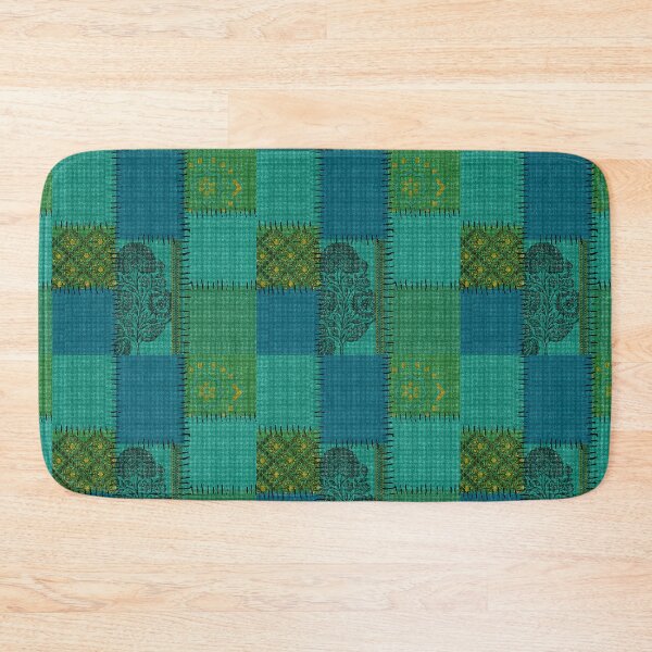 Item preview, Boho Ethnic Patchwork Textile Pattern designed and sold by Agni Designs.