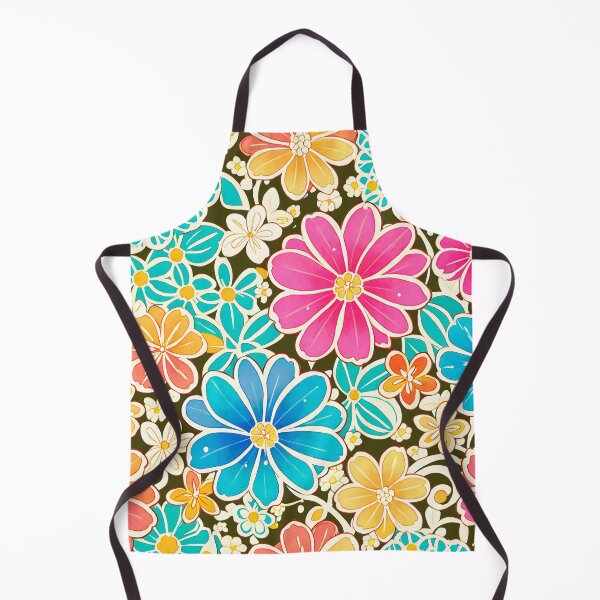 Item preview, Large flowers of different colors 2 designed and sold by Djscusa.