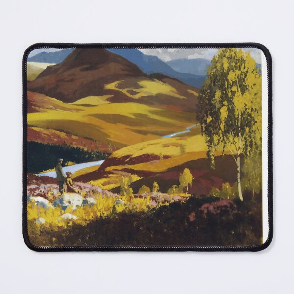 Item preview, Vintage Travel Poster | Britain in Autumn | Mid-20th Century Art | Scenic British Countryside | Retro Tourism Decor & Wall Art designed and sold by artofuniverse.