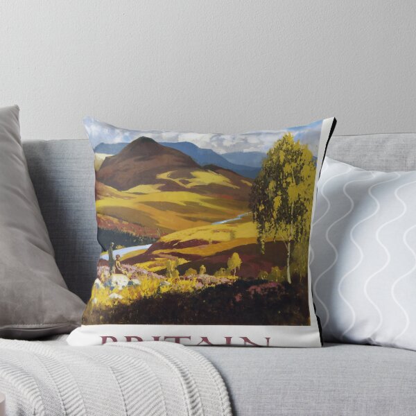 Item preview, Vintage Travel Poster | Britain in Autumn | Mid-20th Century Art | Scenic British Countryside | Retro Tourism Decor & Wall Art designed and sold by artofuniverse.