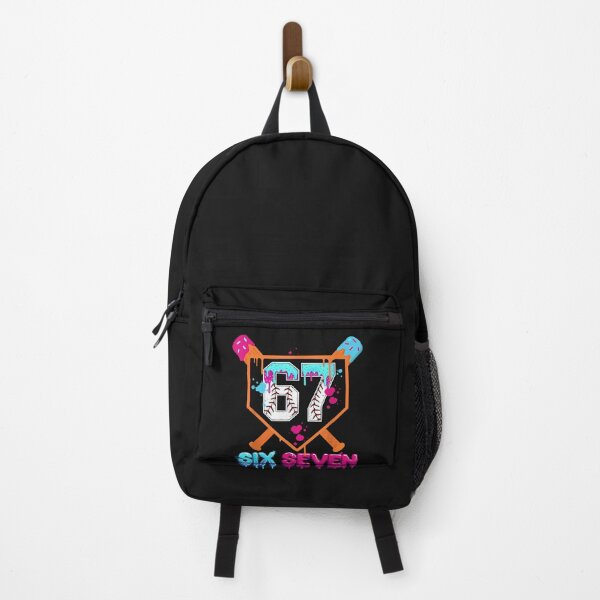 Item preview, Six Seven Baseball Ice Cream Drip Cool Meme 67 Funny Number designed and sold by grumpzara.