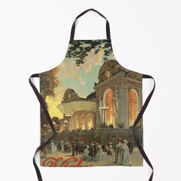 Item preview, Vintage Vichy Travel Poster | Art Nouveau Style | Belle Époque Decor | French Spa Town | Elegant & Sophisticated Artwork designed and sold by artofuniverse.