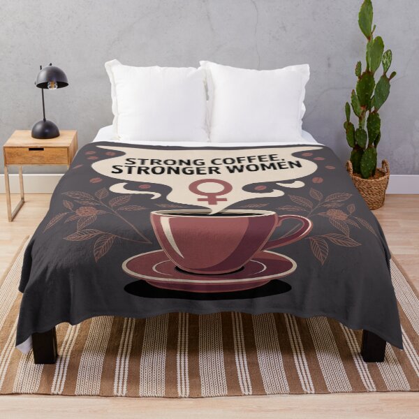 Item preview, Strong Coffee Stronger Women • Feminist Coffee designed and sold by Blok45.