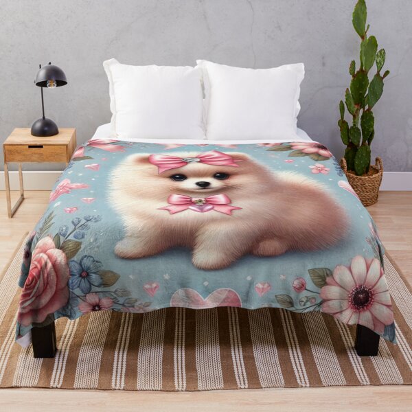 Item preview, Adorable Fluffy Pomeranian designed and sold by Wags & Tails.