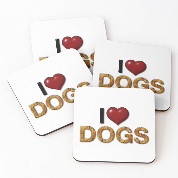 Item preview, I Love Dogs designed and sold by Trexyca Artworks Store.