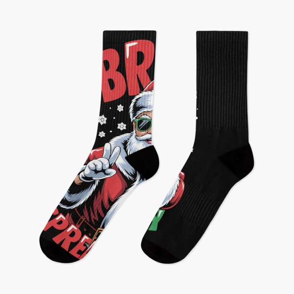 Item preview, Bruh Meme Funny Christmas Hip Hop Santa designed and sold by LunaCrazeArt.