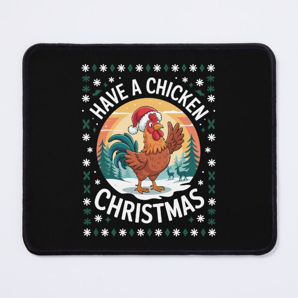 Item preview, Chicken Christmas Chistmas Season designed and sold by LunaCrazeArt.