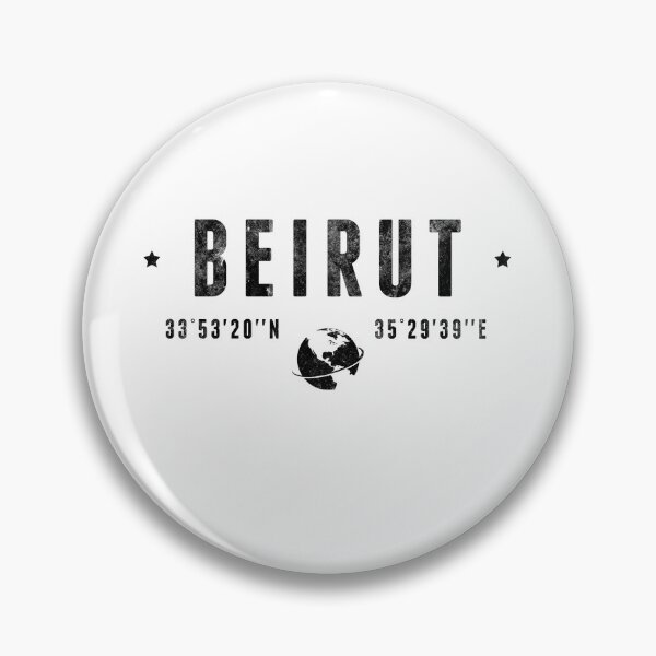 Item preview, Beirut Lebanon Global GPS Coordinates designed and sold by capricedefille.