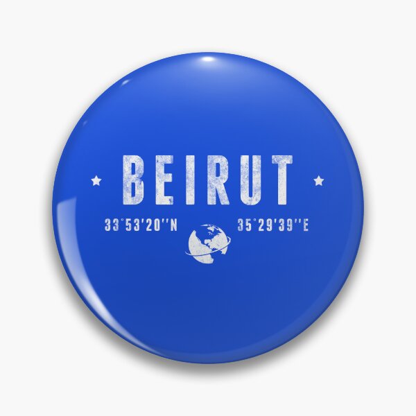 Item preview, Beirut Lebanon Global GPS Coordinates designed and sold by capricedefille.
