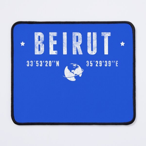 Item preview, Beirut Lebanon Global GPS Coordinates designed and sold by capricedefille.