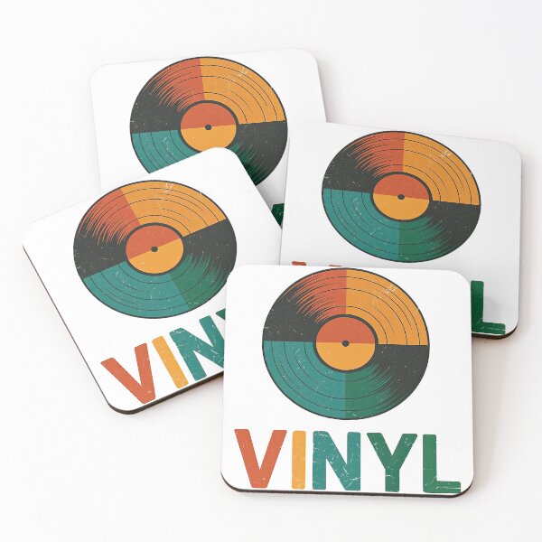 Item preview, Vintage Vinyl Record Design with Retro Colors designed and sold by ArtfulWeave.
