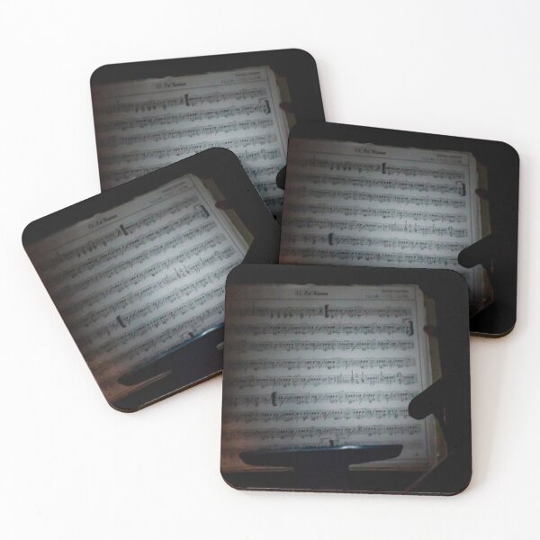 Item preview,  Sheet Music on Stand with Dim Lighting in the night designed and sold by Nmallia.