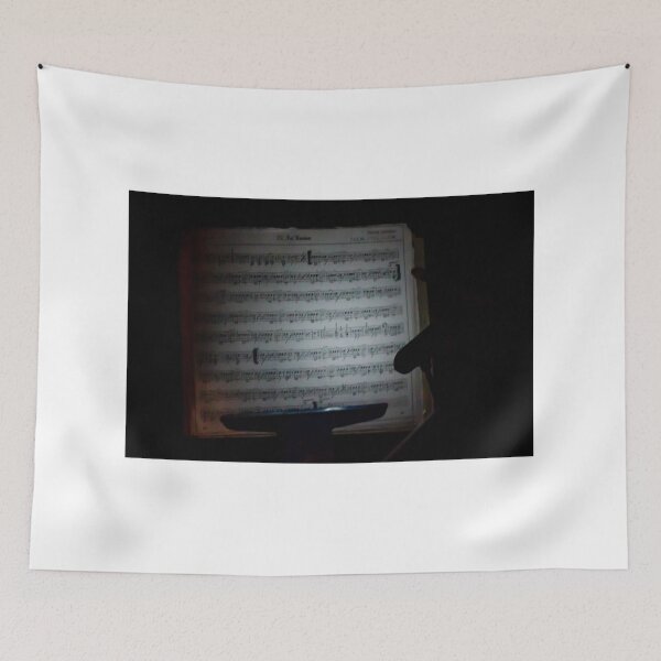 Item preview,  Sheet Music on Stand with Dim Lighting in the night designed and sold by Nmallia.