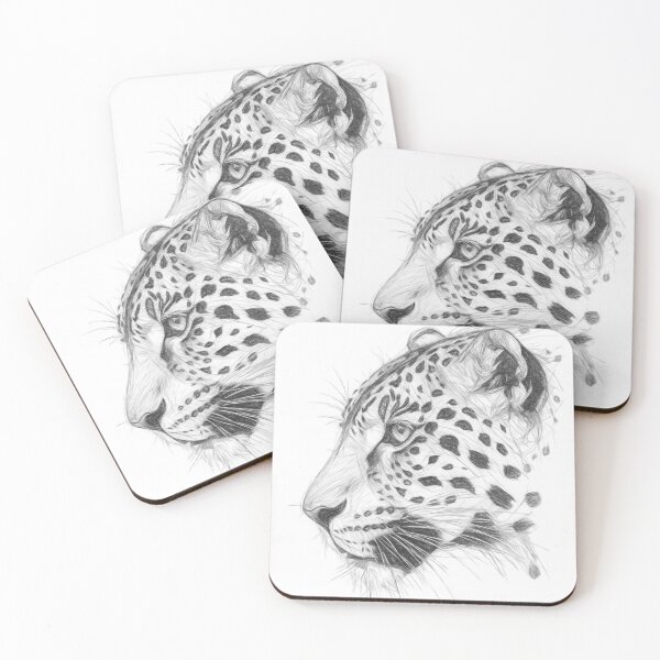 Item preview, Jaguar Pencil Sketch designed and sold by Leon Woods Pencil Art.
