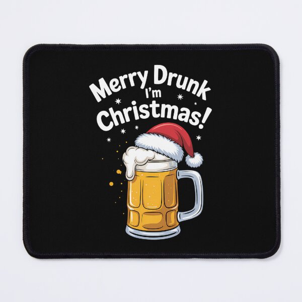 Item preview, Christmas Funny Beer Santa Hat designed and sold by LunaCrazeArt.