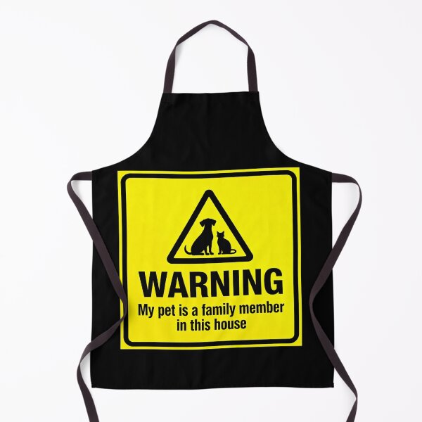 Item preview, My Pet Is A Family Member Warning Sign... designed and sold by NuclearWisdom.