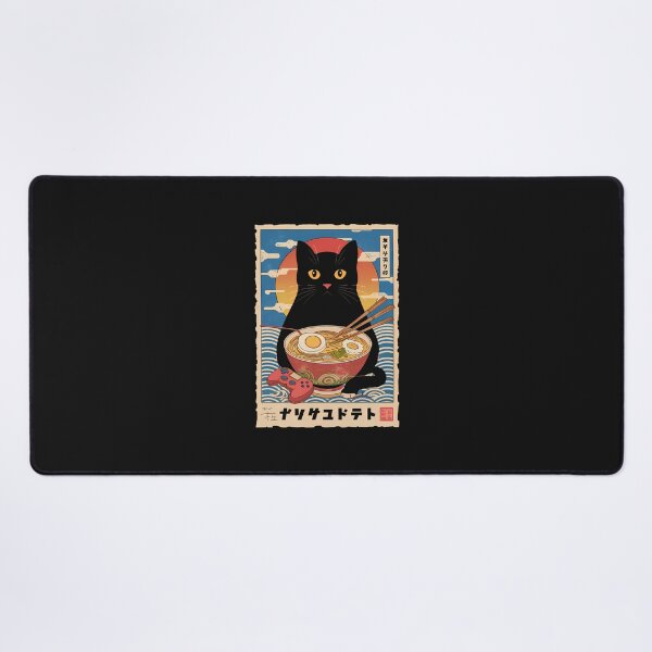 Item preview, Ramen Cat Tshirt Gamer Kawaii Funny Retro Japanese Gaming designed and sold by cawtoon.