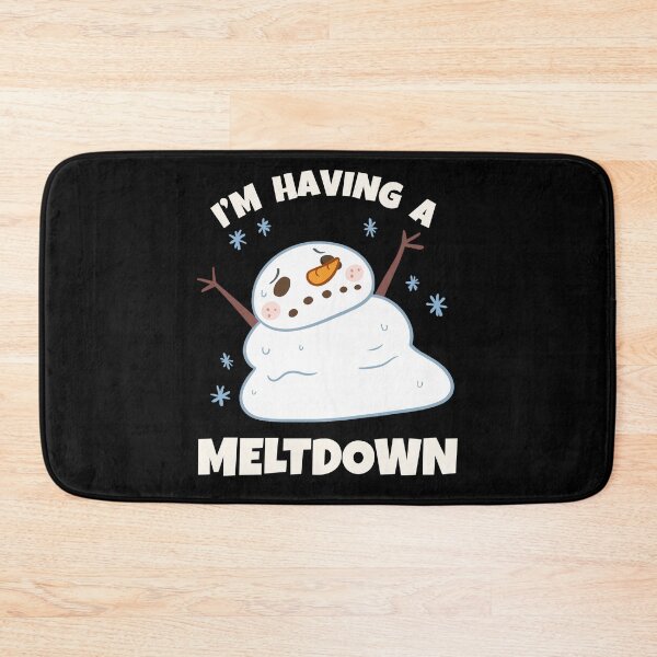 Item preview, Funny Snowman Christmas Meltdown – Holiday Humor Design designed and sold by Maryna_Reine.
