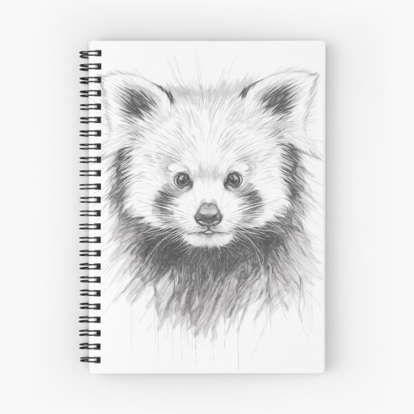 Item preview, Red Panda Sketch designed and sold by Leon Woods Pencil Art.