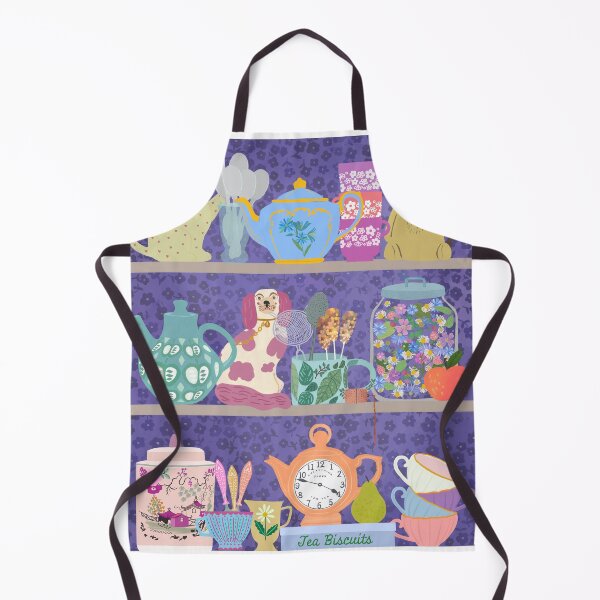 Item preview, Tea Lovers Illustrated Shelf designed and sold by taika tori.