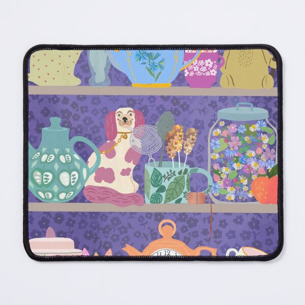Item preview, Tea Lovers Illustrated Shelf designed and sold by taika tori.