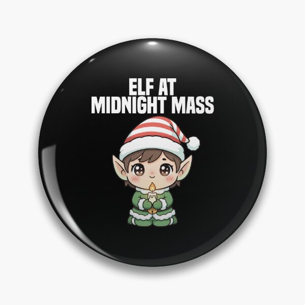 Item preview, ELF AT MIDNIGHT MASS - CHRISTMAS ELF designed and sold by KEF Custom.
