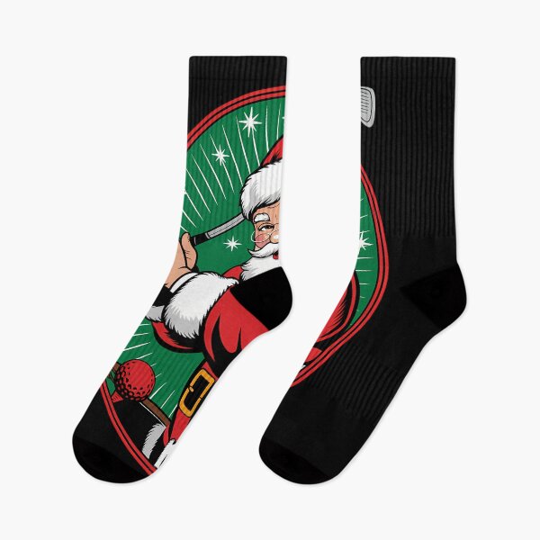 Item preview, Christmas Santa Claus Golfer Golfing designed and sold by LunaCrazeArt.