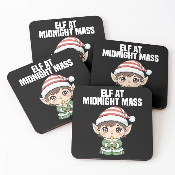 Item preview, ELF AT MIDNIGHT MASS - CHRISTMAS ELF designed and sold by KEF Custom.