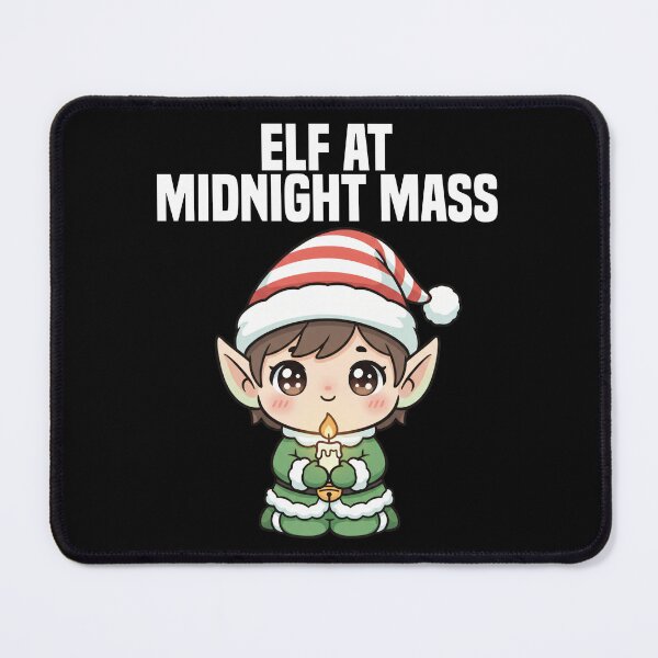 Item preview, ELF AT MIDNIGHT MASS - CHRISTMAS ELF designed and sold by KEF Custom.