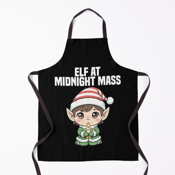 Item preview, ELF AT MIDNIGHT MASS - CHRISTMAS ELF designed and sold by KEF Custom.