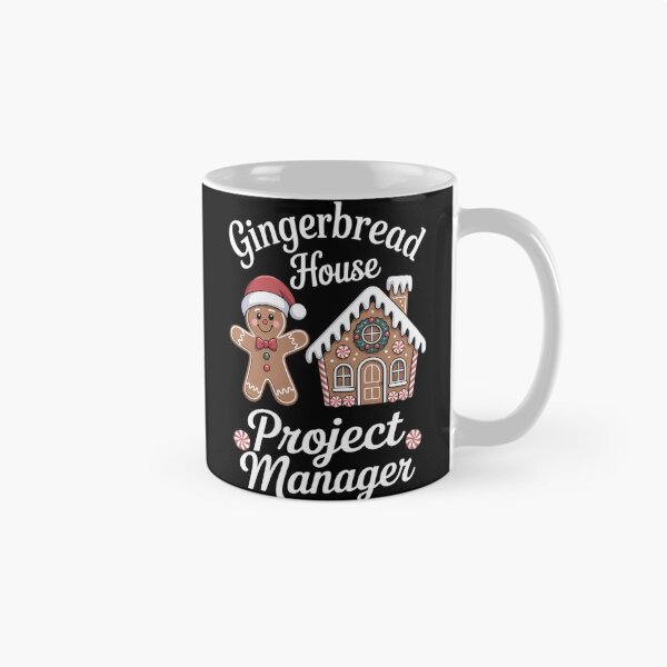 Item preview, Gingerbread House Project Manager Cookie Baking Christmas designed and sold by TyraYoung.