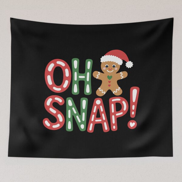 Item preview, Gingerbread Man Oh Snap Christmas Cookie Baking Team designed and sold by TyraYoung.