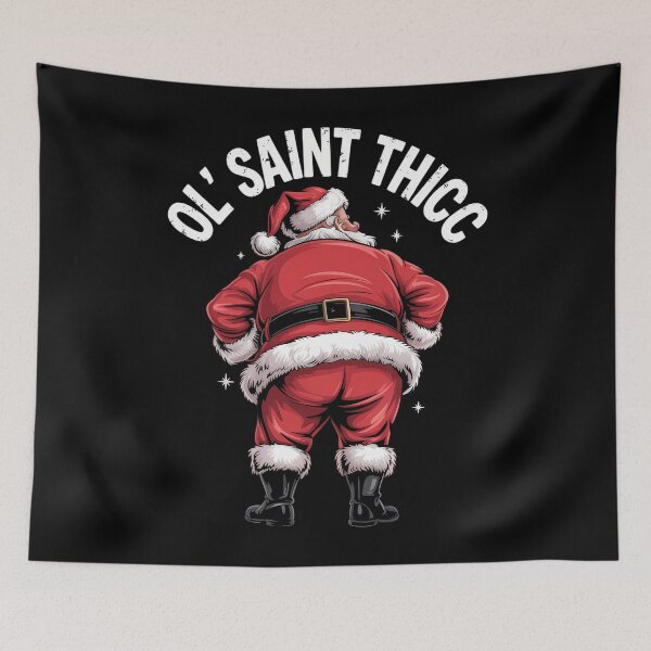Item preview, Christmas Santa Claus Xmas Holiday Joke designed and sold by LunaCrazeArt.