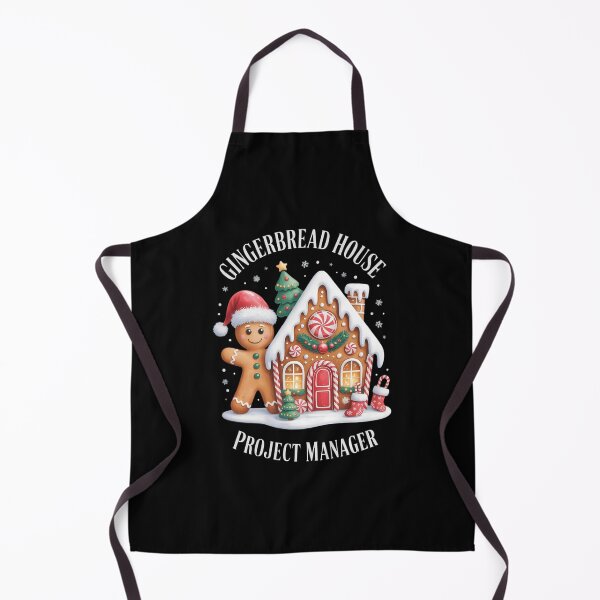 Item preview, Gingerbread House Project Manager Cookie Baking Christmas designed and sold by TyraYoung.