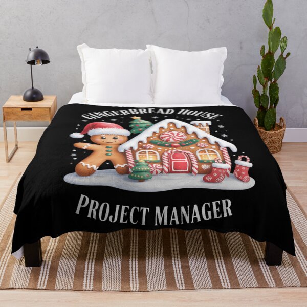 Item preview, Gingerbread House Project Manager Cookie Baking Christmas designed and sold by TyraYoung.