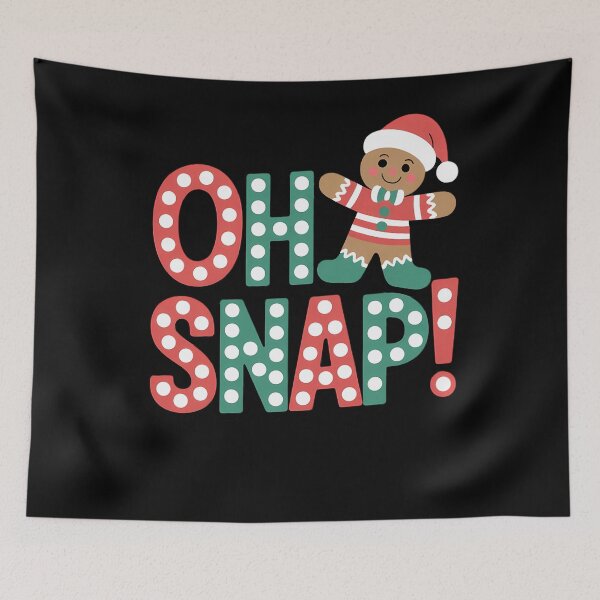 Item preview, Gingerbread Man Oh Snap Christmas Cookie Costume Baking Team designed and sold by TyraYoung.