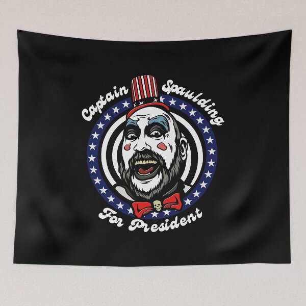 Item preview, House Of 1000 Corpses Captain Spaulding For President  designed and sold by Basketball78xqz.