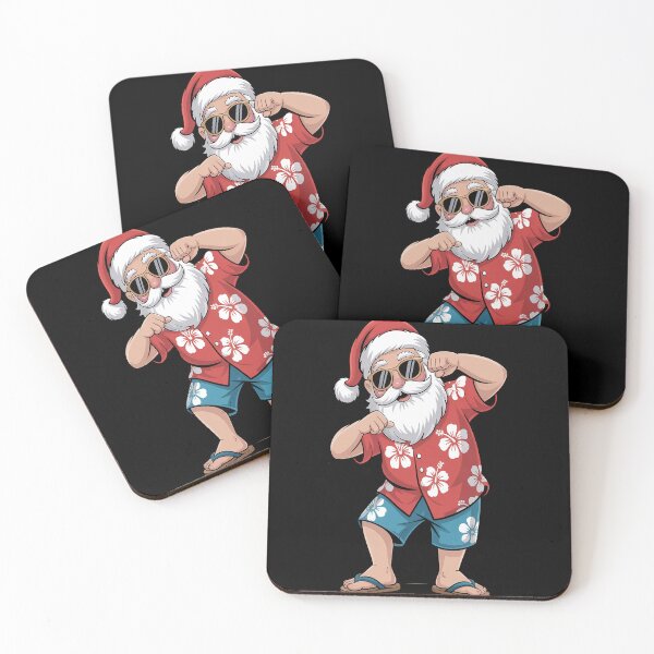 Artikelvorschau, Dabbing Santa Weihnachten Jungen Männer Hawaiian Xmas Dab entworfen und verkauft von VladoZork.
