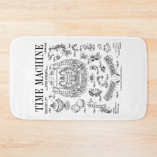 Item preview, Time Machine Vintage Patent Funny Science Fiction HG Wells designed and sold by GrandeDuc.