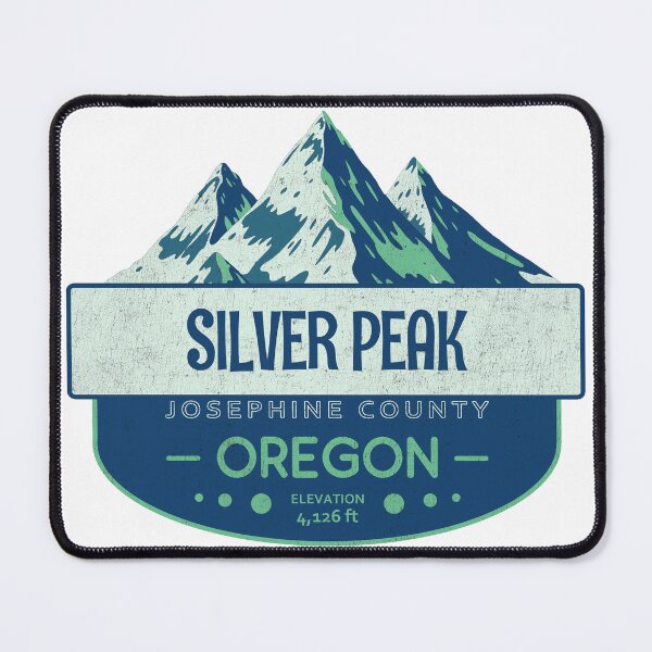 Item preview, Silver Peak, Josephine County, Oregon, Mountain Design designed and sold by Wanderful-roads.